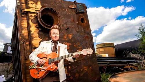 Brian Setzer is touring with a new Christmas album, “Rockin’ Rudolph.” CONTRIBUTED BY RUSS HARRINGTON
