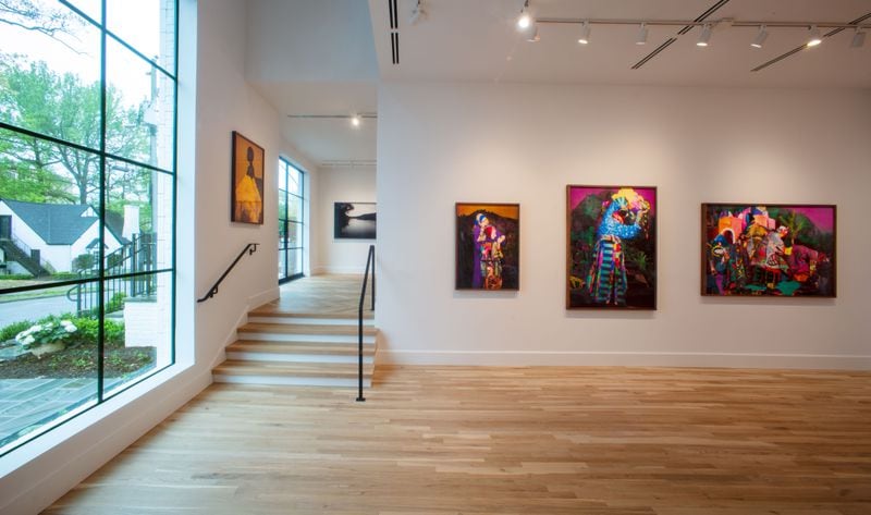 Interior of the Jackson Fine Art's new building. Photo: Courtesy of Charlie McCullers