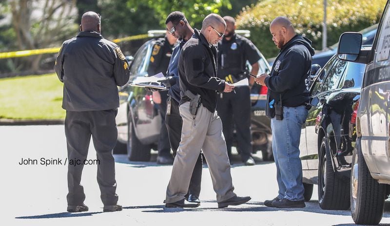 No one is in custody after the Monday morning shooting. JOHN SPINK / JSPINK@AJC.COM