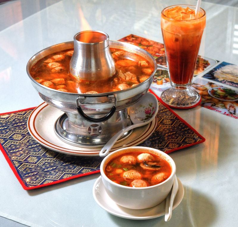 Tom Yum Soup from Little Bangkok. CONTRIBUTED BY CHRIS HUNT PHOTOGRAPHY