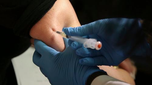 The Centers for Disease Control and Prevention recommend that anyone who's unsure of their measles vaccination status should get the MMR vaccine. The agency warned that the rise in cases this year, largely caused by people not getting vaccinated, poses a "renewed threat." (Seth Wenig/AP file)
