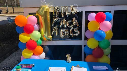 On Thursday, the YMCA of Metro Atlanta passed out their one millionth meal since March 2020 at the East Lake Family YMCA. The YMCA of Metro Atlanta distributes food at several locations nearly every week.
