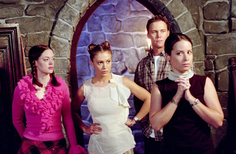 The original cast of "Charmed" on the WB.