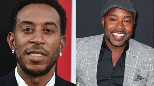Actor and musician Ludacris (left) and TV/movie producer Will Packer are hosting a Stacey Abrams fundraiser