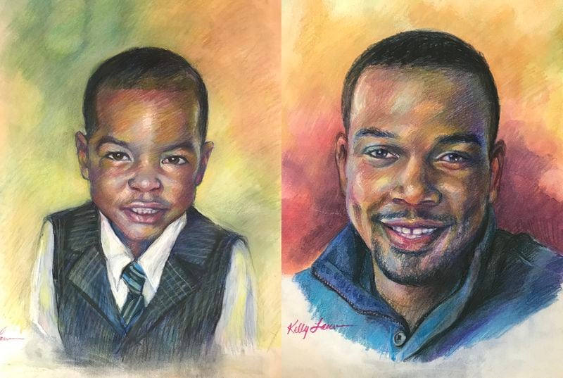 As a favor, GBI forensic artist Kelly Lawson drew a picture of Raymond Lamar Green as he might have looked at the age of four. "It was just for her," Lawson said. "She missed that age with him. It was just a favor to her, but its adorable." Later, Lawson drew Raymond as a 35-year-old. She studied the faces of Green's mother Donna Green, each of his six siblings and photographs of his late father to come up with the image.