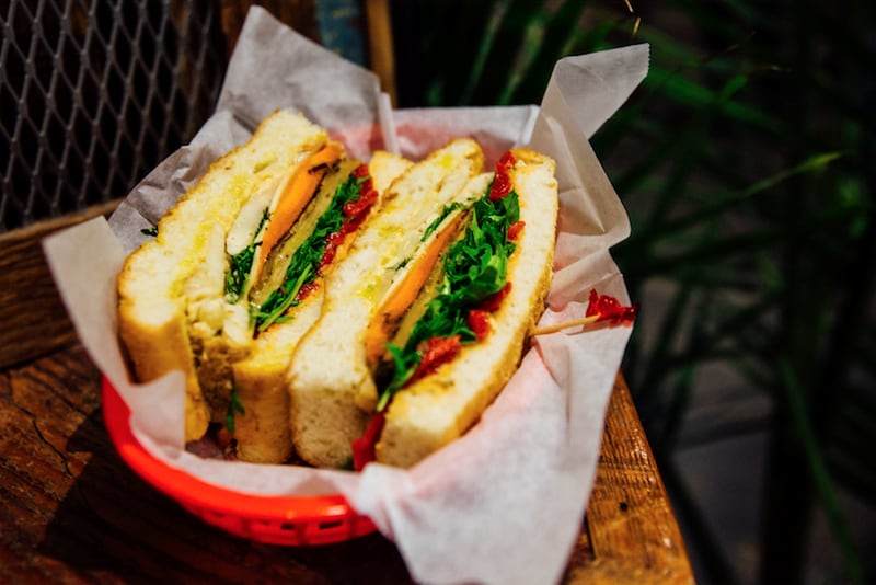 A sandwich from the El Super Pan menu.