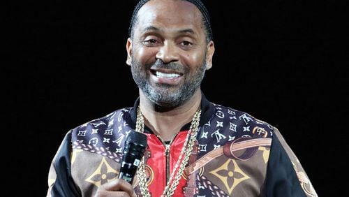 -- Mike Epps
The "In Real Life Comedy Tour" featuring Mike Epps played the first of four sold-out shows (two nights) in a socially distanced and limited seating setup at State Farm Arena on Friday night, May 7, 2021. Also on the bill were Karlous Miller, Kountry Wayne, DC Young Fly, Lavell Crawford and Henry Welch. (Photo: Robb Cohen for The Atlanta Journal-Constitution)