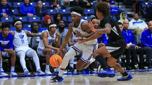 Georgia State's Kane Williams is among the school's all-time leaders in points and free-throw shooting.
