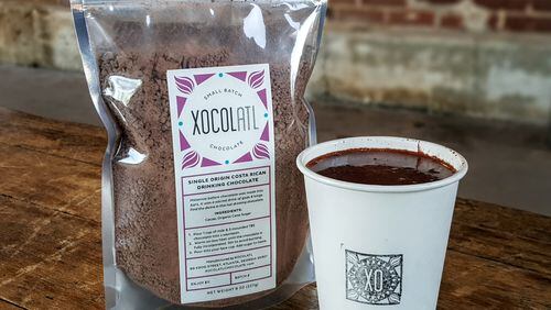 Drinking chocolate from Xocolatl is perfect to mix with milk and makes a gift gift. Photo credit: Xocolatl.
