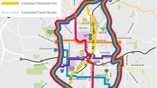 Atlanta BeltLine this week received approval for the first long-range public transit plan for the city of Atlanta. The plan calls for significant streetcar expansion, with five routes across town in addition to service along the Beltline.