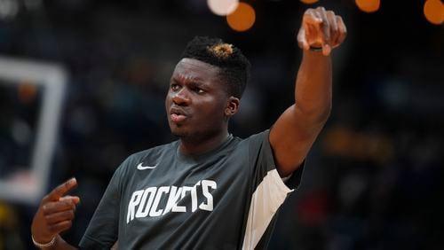 The Atlanta Hawks acquired center Clint Capela from the Houston Rockets in a four-team trade-deadline deal in February,