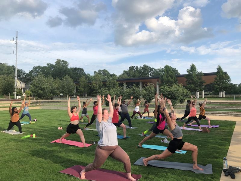 The BeltLine offers a bevy of free workout classes, from aerobics to yoga to hip-hop fitness.
Photo credit: Nasirah Denisse