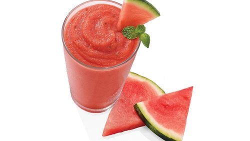 Get a a free watermelon mojito smoothie at Tropical Smoothie Cafe today. Photo credit: Fish Consulting, LLC.