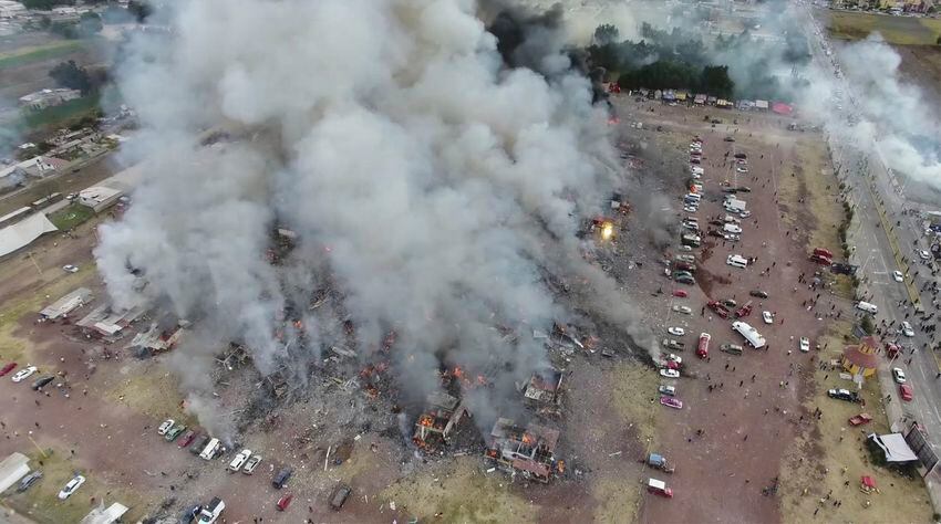 Deadly Mexico fireworks explosion