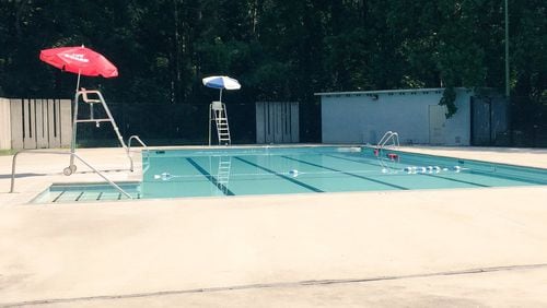 A 19-year-old Atlanta man died after he was pulled from the Anderson Park pool in Atlanta. (Credit: Channel 2 Action News)