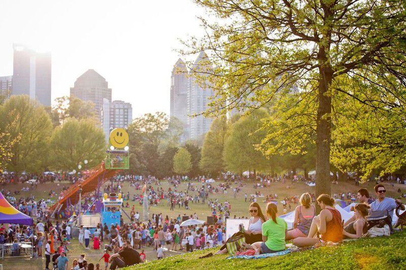 The 81st annual Atlanta Dogwood Festival will take place April 7-9. (AJC File Photo)