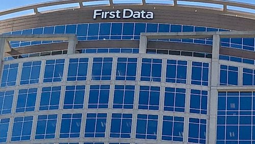 The headquarters of financial technology company First Data in Sandy Springs on Wednesday, Jan. 16, 2019. On Monday, Wisconsin-based Fiserv announced plans to acquire First Data in a $22 billion deal to combine Fortune 500 companies. J. SCOTT TRUBEY/STRUBEY@AJC.COM.