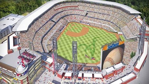 Braves outfield will very different at SunTrust Park.