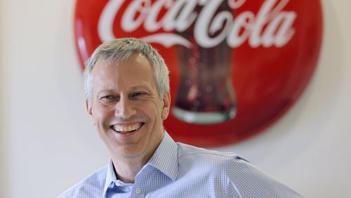 James Quincey, Coca-Cola’s new CEO, is a London native with an engineering degree. He decided to pursue a business career after college and joined the beverage giant 21 years ago. BOB ANDRES /BANDRES@AJC.COM