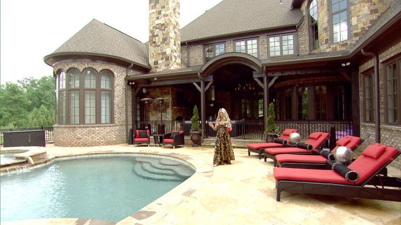 Kim Zolciak's Alpharetta mansion she purchased in 2013 was featured frequently on her Bravo show "Don't Be Tardy." BRAVO