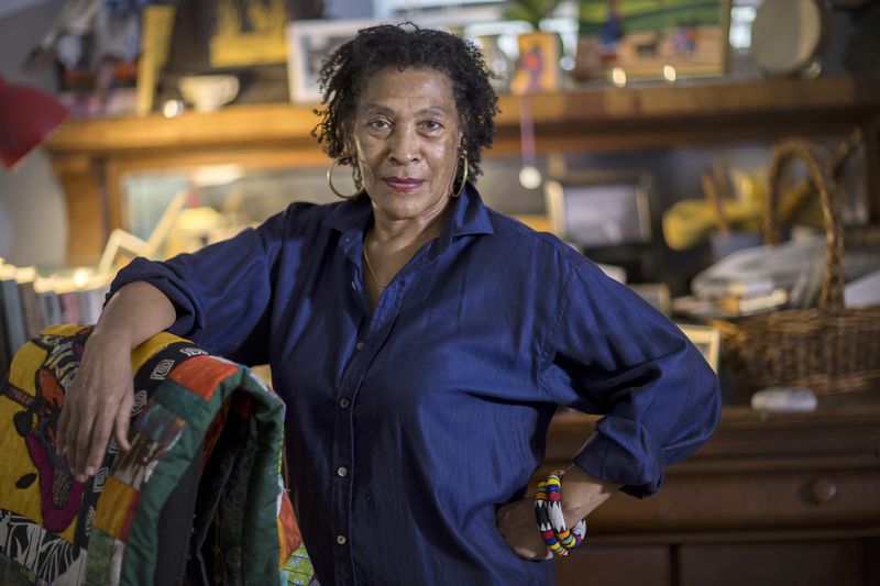 ST SIMONS ISLAND, GA - JANUARY 26, 2024: Tina McElroy Ansa recalls her time as the first Black woman to work at the Atlanta Journal while in her home, Friday, Dec. 26, 2024, in St. Simons Island, Georgia. AnsaÕs first novel Baby of the Family was a New York Times Notable Book of the Year and was selected for the 2002 list Ò25 Books Every Georgian Should ReadÓ.  (AJC Photo/Stephen B. Morton)