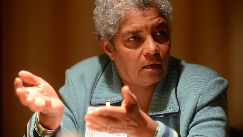 Former Atlanta mayor Shirley Franklin was the subject of a citywide political robocall this week, in which an unidentified caller disparaged policy decisions she made in office and her support of former Atlanta Public Schools superintendent Beverly Hall after the cheating scandal.