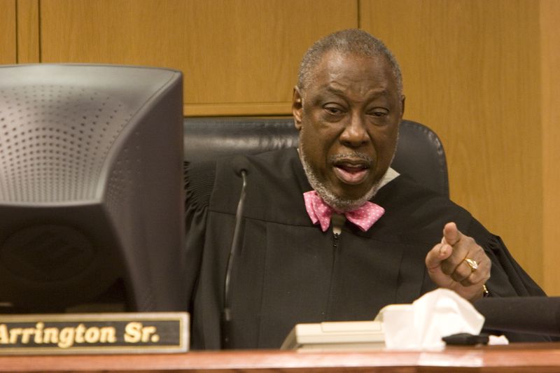 Marvin S. Arrington, Sr., a former Atlanta City Council president and retired Fulton County Superior Court judge, died Wednesday, his family announced. He was 82. (Zachary D. Porter)