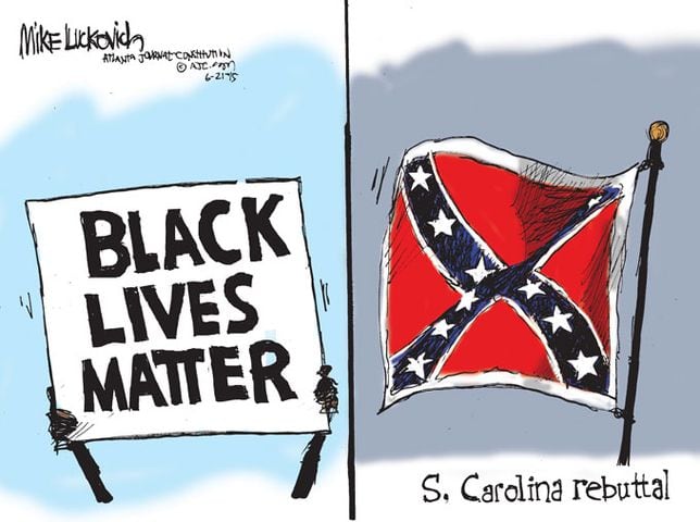 Luckovich Cartoon: S. Carolina rebuttal