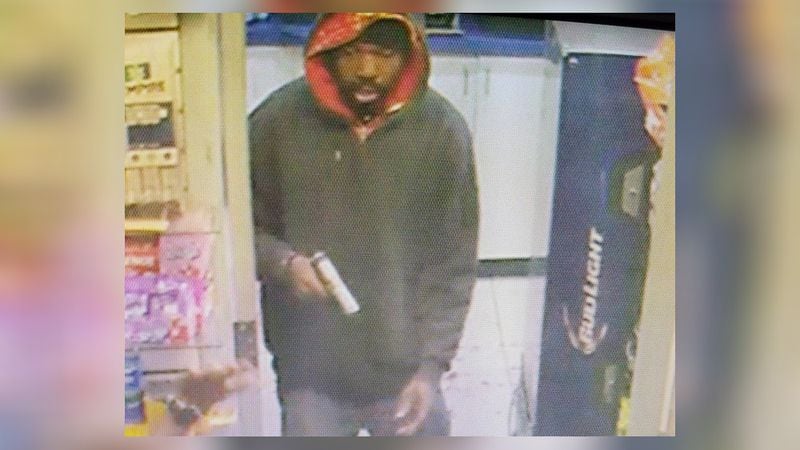 Authorities are looking for this man in connection with a shooting that injured a Texaco gas station clerk. (Photo: Atlanta Police Department)