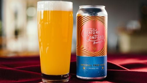 Creature Comforts Imperial Trop Haze Double IPA / Courtesy of Creature Comforts Brewing Co.