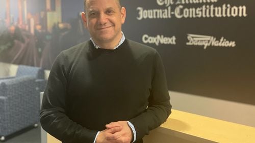Andrew Morse has been named the president and publisher of The Atlanta Journal-Constitution. (J. Scott Trubey/The Atlanta Journal-Constitution)