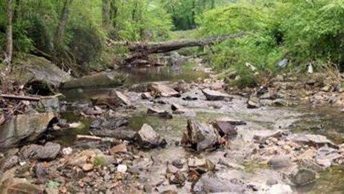 The Proctor Creek trail’s first segment is scheduled to be completed in the next year, the city of Atlanta has said. EPA.