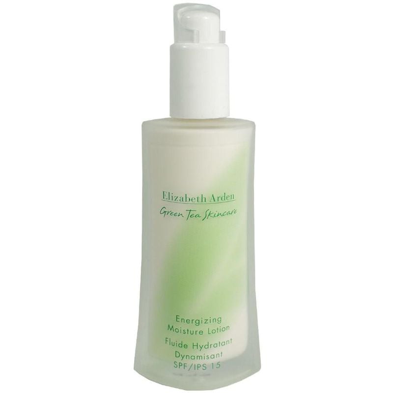 Elizabeth Arden Green Tea Skincare Energizing Moisture Lotion for dry skin is formulated with a blend of green tea, moisturizers and vitamin E.
