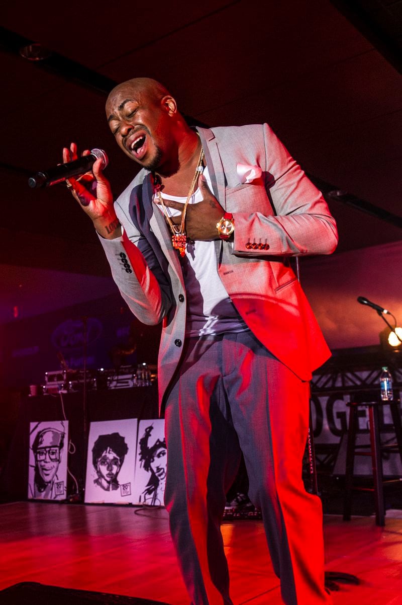 Raheem Devaughn performs during the Essence Festival at the Mercedes-Benz Superdome on July 6, 2014, in New Orleans. (Photo by Amy Harris/Invision/AP)