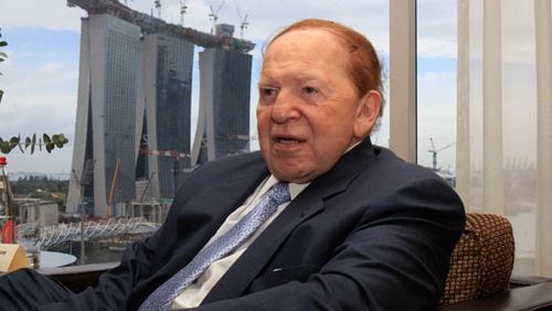 Casino magnate Sheldon Adelson is one of the GOP's biggest benefactors. AP Photo