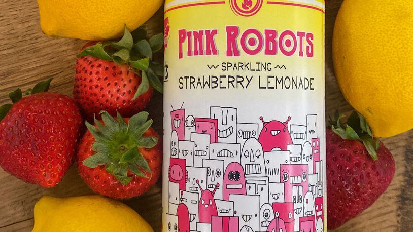 Sparkling strawberry lemonade from Devil’s Foot Beverage Co. Courtesy of Jacob Baumann