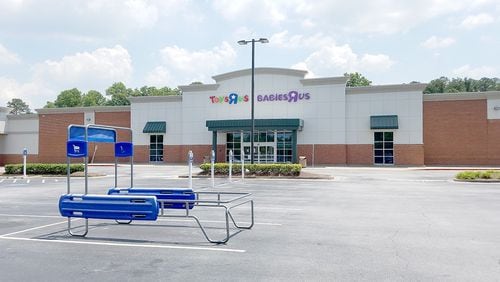 Fayetteville is trying to attract new tenants to vacant commerial properties, such as the recently closed Toys R Us store at the Fayette Pavilion. Courtesy City of Fayetteville