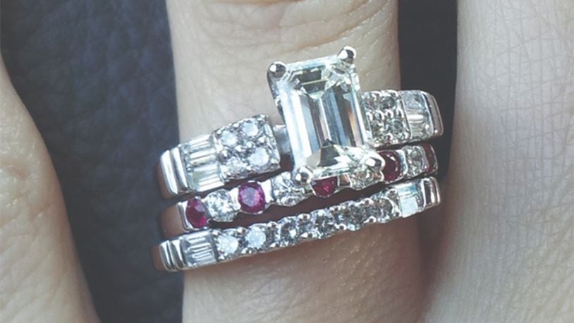 An Alabama woman who spent last week at the Lodge and Spa at Callaway Gardens in Pine Mountain is offering a $2,000 reward for the return of her treasured wedding rings that she somehow misplaced during her visit. Erin Ward, of Thorsby, Alabama, told the staff at the luxury resort that she may have left her diamond wedding ring, a diamond engagement band and a ruby anniversary band on the bathroom counter of her hotel room on the day she checked out.