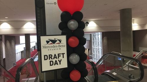 Mercedes-Benz Stadium will hold a "draft days" job fair from Friday through July 19 at the Georgia World Congress Center in downtown Atlanta
