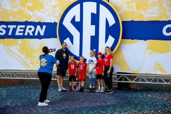 Scene photos for Saturday's SEC championship