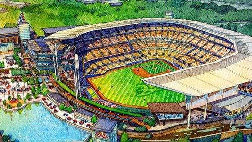 The new Braves stadium in Cobb County will be part of a multi-purpose development, which is scheduled to open in 2017.