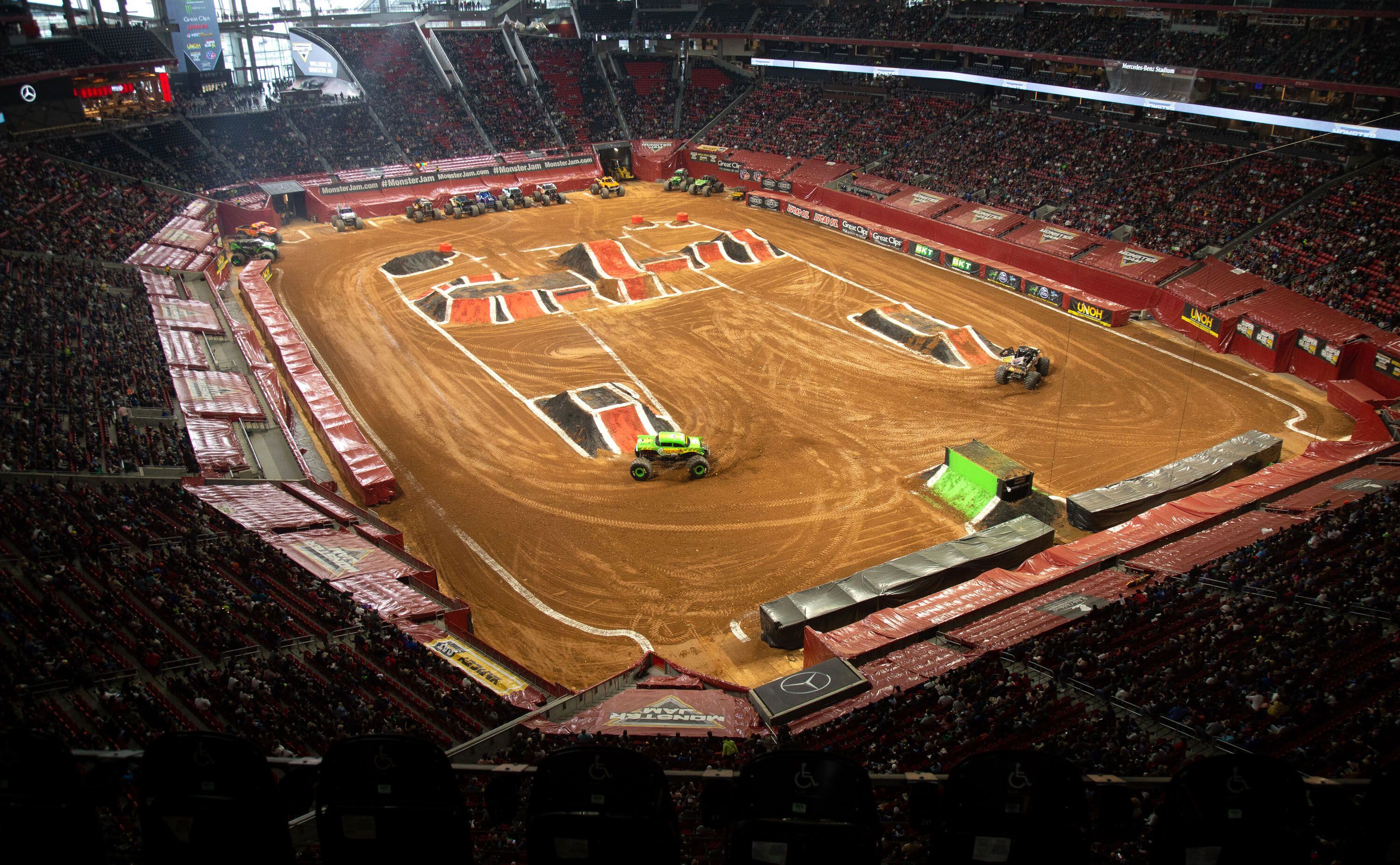 Monster Jam® Returns to Mercedes-Benz Stadium for an Action-Packed