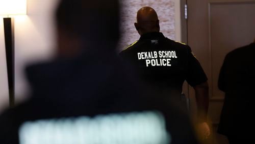 Police officers in the DeKalb County School District all carry medication that can reverse the effects of an opioid overdose, a district spokesperson said. (Miguel Martinez /miguel.martinezjimenez@ajc.com)