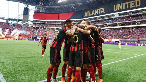 Atlanta United hosted Toronto on Wednesday in an MLS game at Mercedes-Benz Stadium. (Atlanta United)