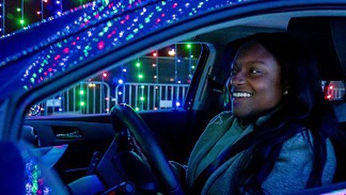 Drive through more than one million lights at Coolray Field in Lawrenceville.