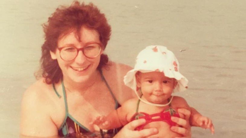 Author Susan Marquez with her daughter, Nicole, at the beach. CONTRIBUTED