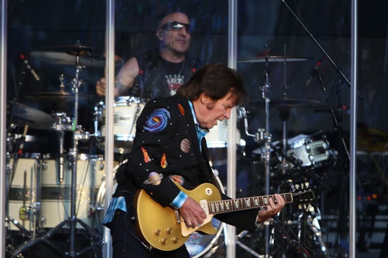 John Fogerty was backed by a stellar band including drummer Kenny Aronoff.