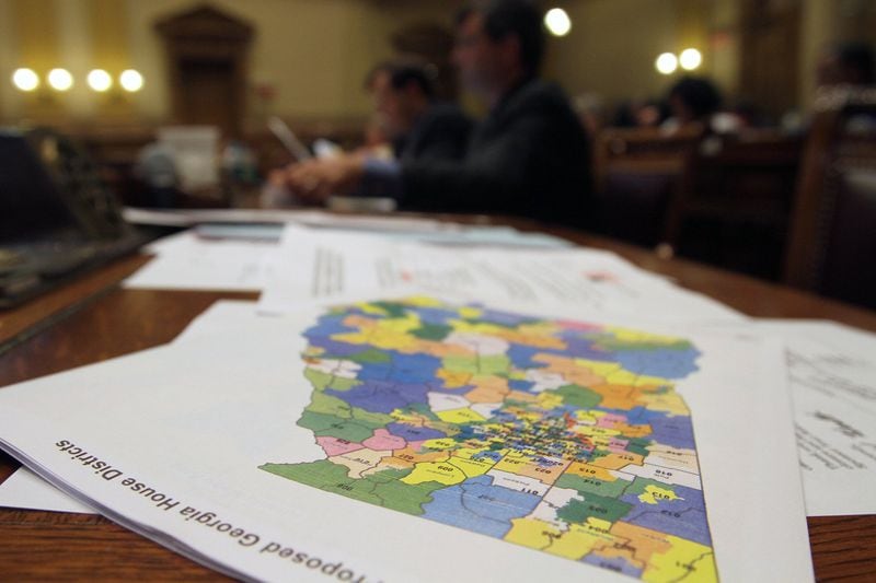 Georgia’s political maps are devised by the General Assembly, but reformers say that system is too partisan. Senate Resolution 6 would allow voters to decide if redistricting should be done by a non-partisan commission instead. FILE PHOTO