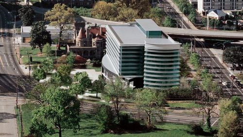 A rendering of the Equifax headquarters in Midtown Atlanta.