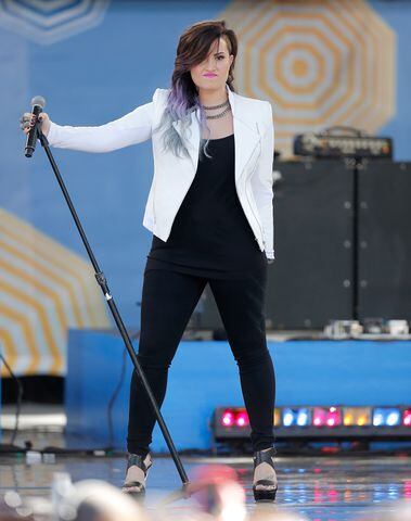 Demi Lovato on Good Morning America - June 6, 2014